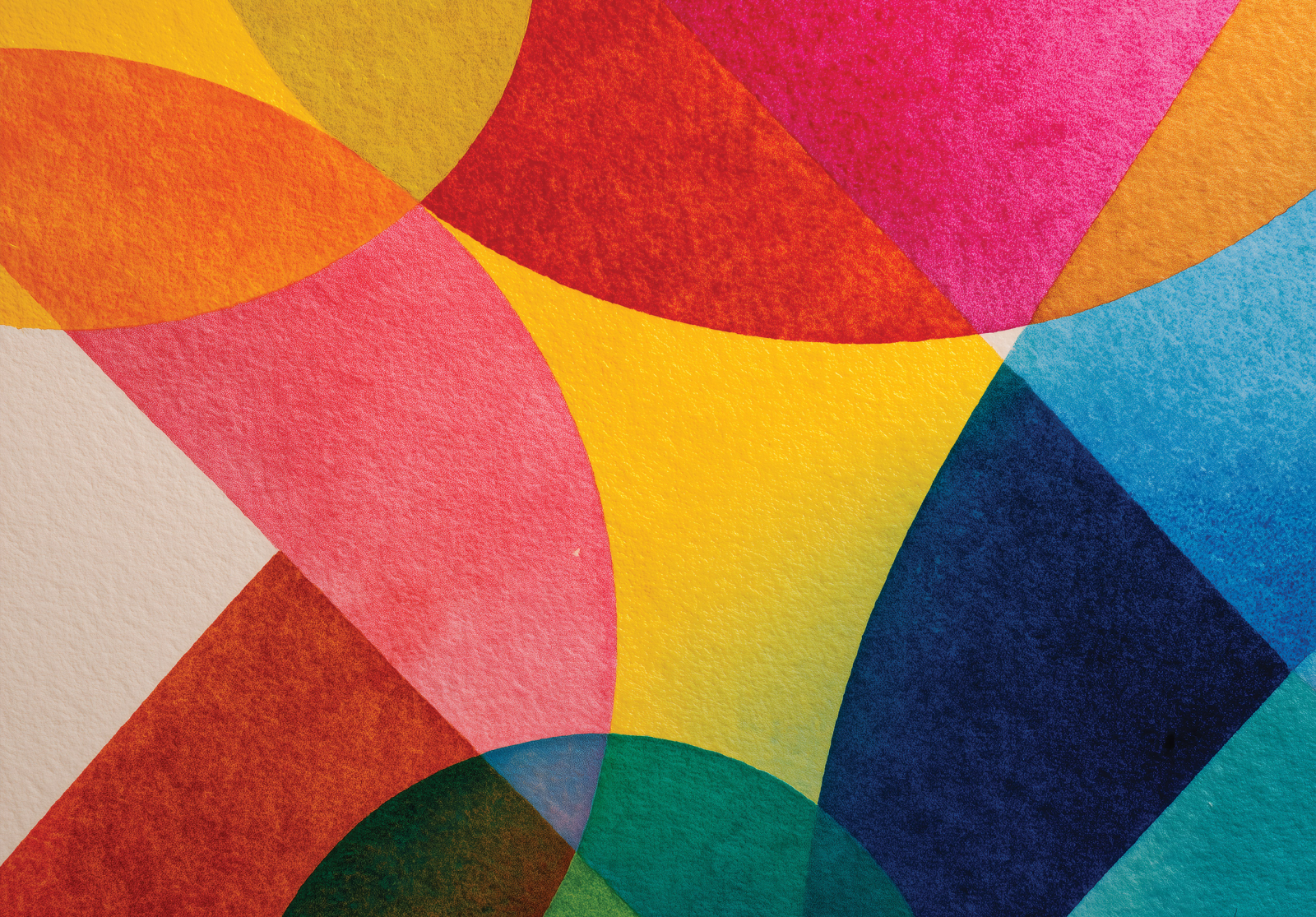 Фототапет Цветна геометрична композиция в арт стил