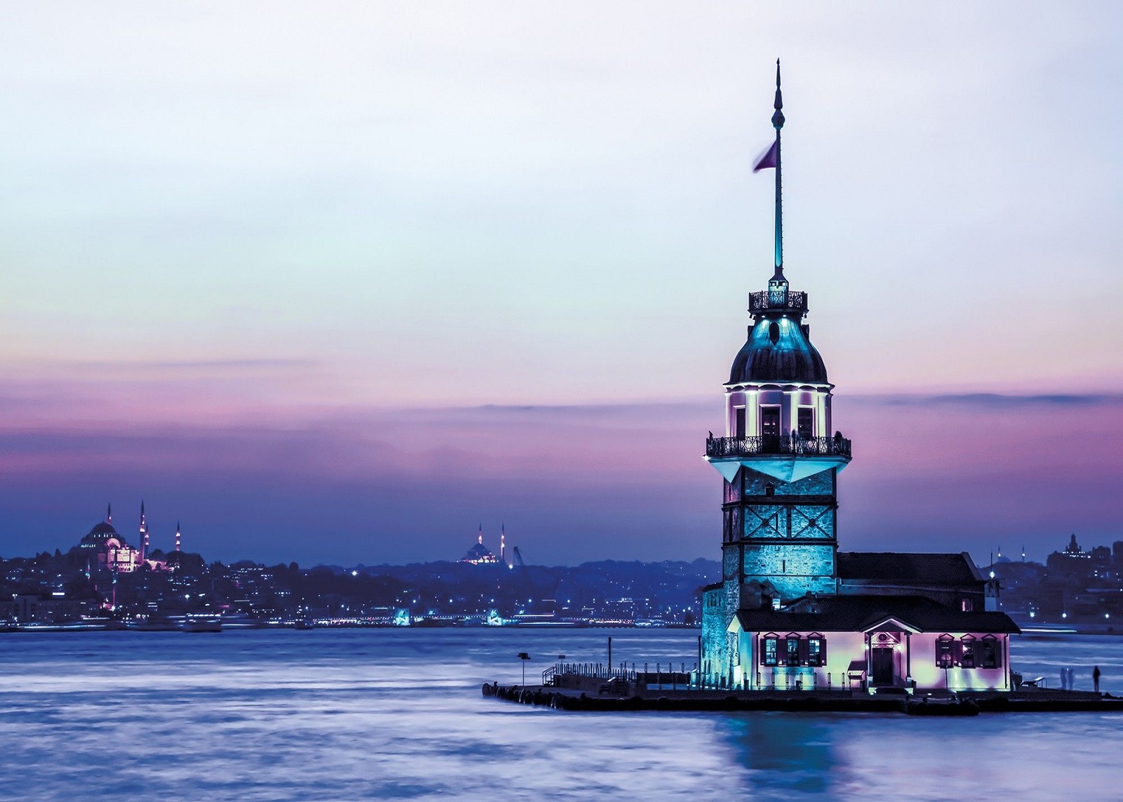 Фототапет Кулата на девойката – Истанбул