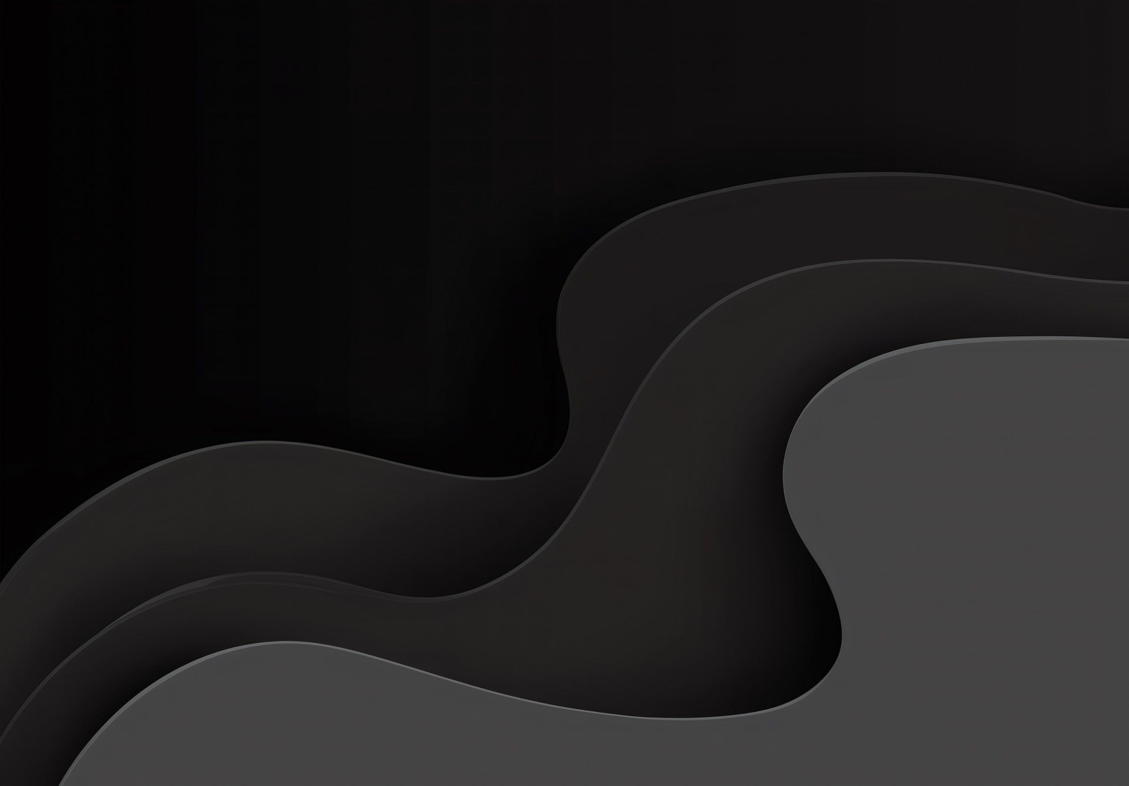 Флис Фототапет 3D ABSTRACT Структурна абстракция- графит, 3D ефект