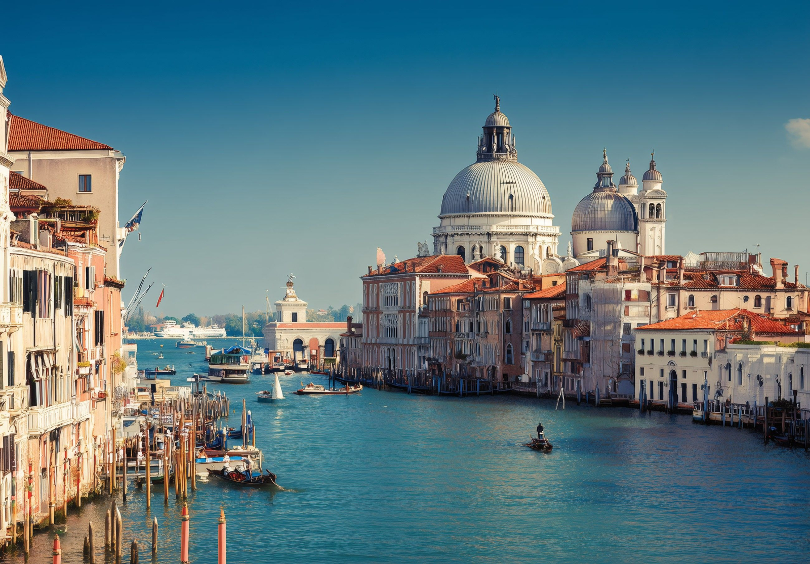 Флис Фототапет  Канале Гранде (Grand Canal) във Венеция, Италия