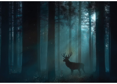 Флис Фототапет ANIMALS Елен