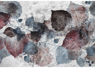 Фототапет Елегантни листа – артистична текстура и съвременен стил