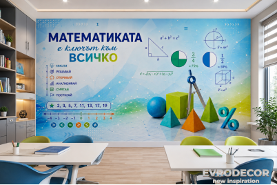 Фототапет STEM Математика