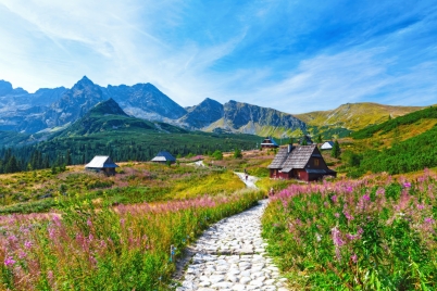 Фототапет Планина с пътека