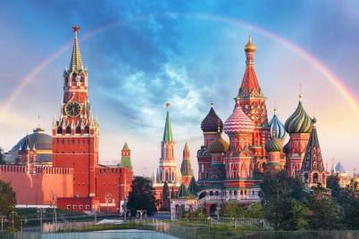 Фототапет Москва и Червения площад