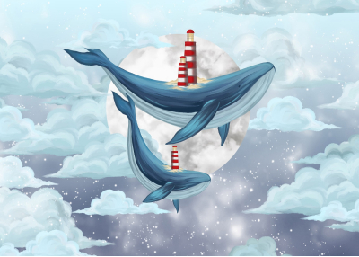 Детски Флис Фототапет  Water world Морско вълшебство