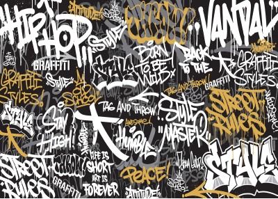 Фототапет Графити