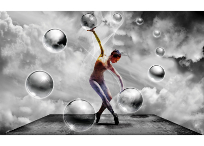 Флис Фототапет  Music & Dance Художествена гимнастика