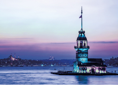 Фототапет Кулата на девойката – Истанбул