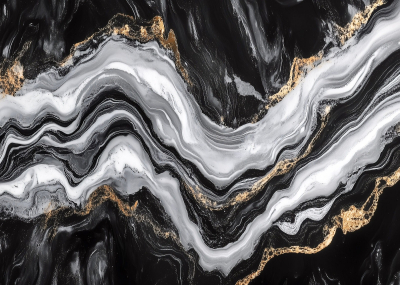 Флис Фототапет 3D дизайн на стена с мраморно декоративна мазилка