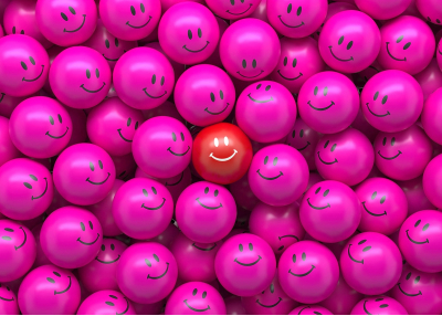 Детски Флис Фототапет Хиляда усмивчици