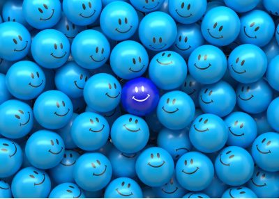 Детски Флис Фототапет Хиляда усмивчици