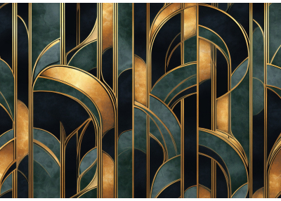 Флис Фототапет 3D ABSTRACT дизайн на стена с абстрактни фигури