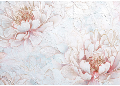 Флис Фототапет FLOWERS художествено пано