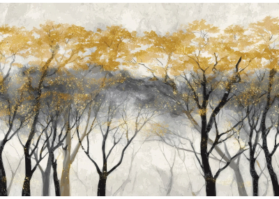 Флис Фототапет Пейзаж, художествен арт