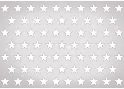 Детски Флис Фототапет Good night baby, Звездички сиво