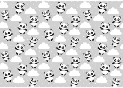 Детски Флис Фототапет Good night baby, Мечета и облачета